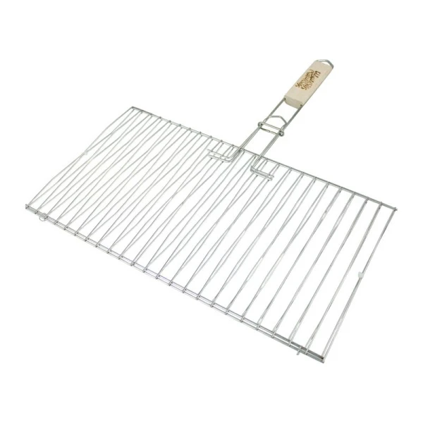 Решетка для барбекю РЫБА 620*450*250мм нерж.сталь 2К-РБ019/S037 (30/25)