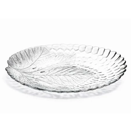 Тарелка мелкая 25*32см стекло СУЛТАНА (12)