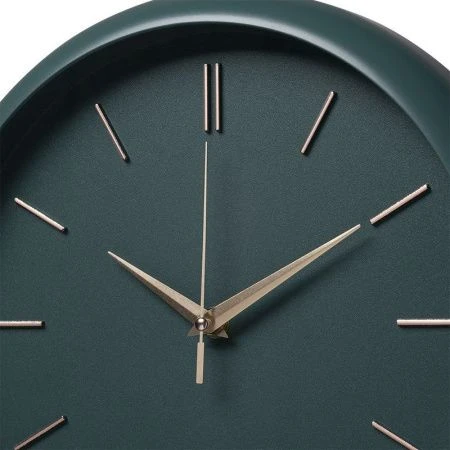 Часы настенные 30см пластик РУБИН Классика малахит (10)