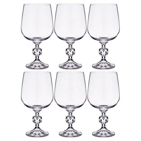 Бокалы для вина набор 6шт 340мл стекло КЛАУДИЯ/СТЕРНА (6/8) 16220