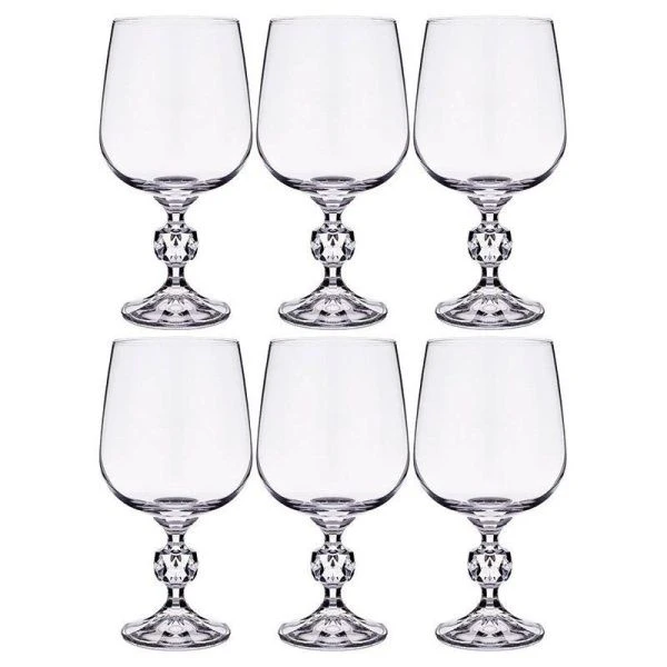 Бокалы для вина набор 6шт 340мл стекло КЛАУДИЯ/СТЕРНА (6/8) 16220