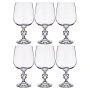 Бокалы для вина набор 6шт 340мл стекло КЛАУДИЯ/СТЕРНА (6/8) 16220
