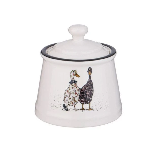 Сахарница 200мл 10*9,5см фарфор Family Farm (36)
