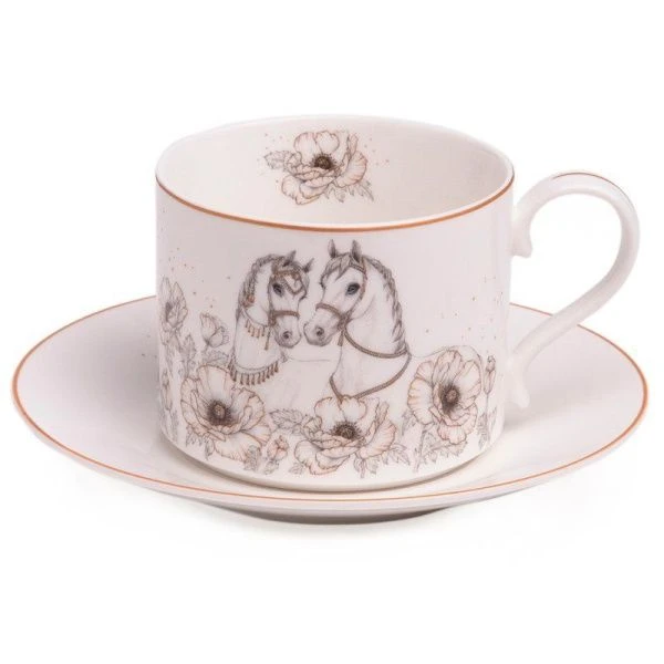 Чайный набор 2пр фарфор Top Style на 1 персону 300мл (36)