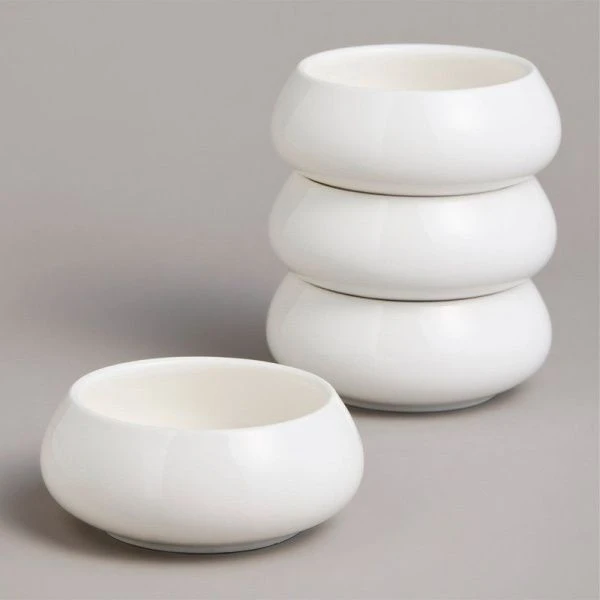 Салатники набор 4шт 300мл фарфор FASHION (12)