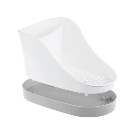 Подставка для моющих средств 105*125*185мм пластик смоки (16)