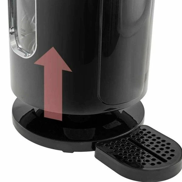 Чайник-термос 3л стекло DЕLTA LUX DE-1701 LCD дисплей, 1600 Вт, 13 режимов поддерж. t, черный  (4)