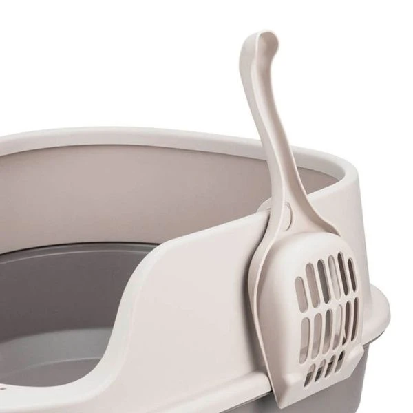 Туалет для кошек с высоким бортом 480*355мм пластик ЛЯ-МУРР + подарок совок смоки (4) Туалет для кошек с высоким бортом 480*355мм пластик ЛЯ-МУРР + подарок совок смоки (4)