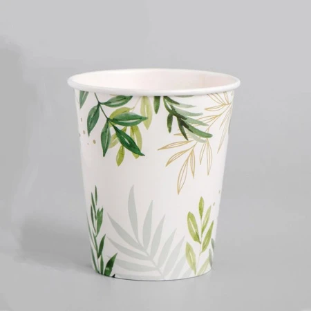 Стакан бумажный 250мл (набор 6шт.) Природа (75)