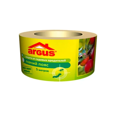 Пояс ловчий для деревьев от садовых вредителей БОЛЬШОЙ 10см* 5 м ARGUS GARDEN (24)