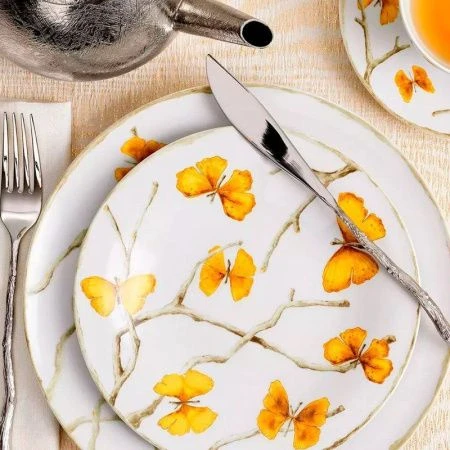 Столовый набор 36пр на 6 персон фарфор Butterfly Ginkgo (1)