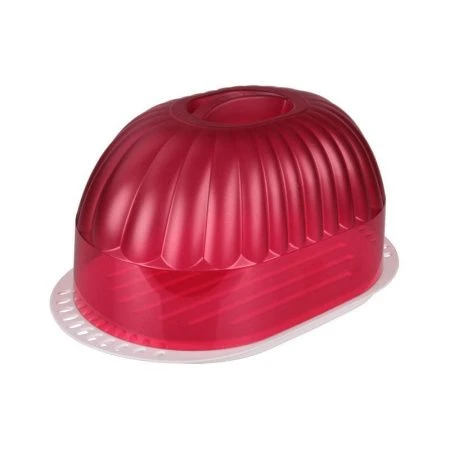 Хлебница 22*36,2*29,1см ДАР красная (8)