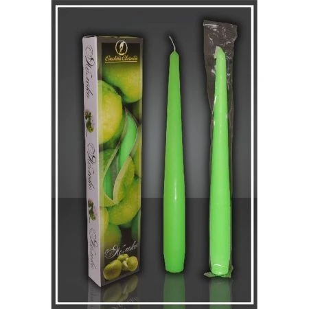 яяяНабор свечей античных ароматизированных 2шт. ЯБЛОКО (30)