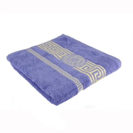 яяяПолотенце 70*130 ГРЕЦИЯ 081 фиолетовый