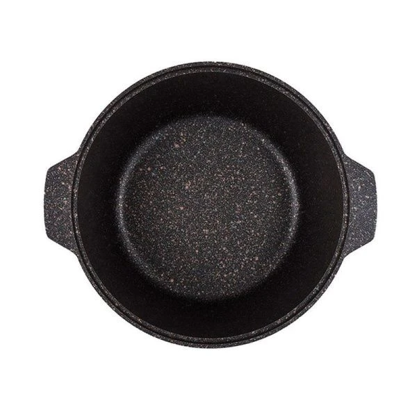 Жаровня 4л алюминий АП GRANIT ULTRA Original со стекл.крышкой  (4)