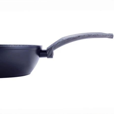 Сотейник 26см алюминий АП мрамор Black marble арт.4135 (6)