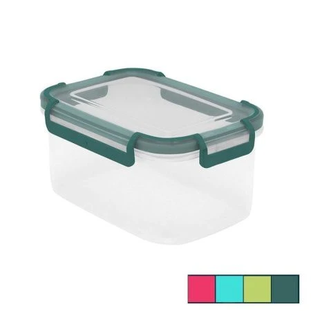 Контейнер пищевой 800мл пластик герметичный с защелками (12/17)