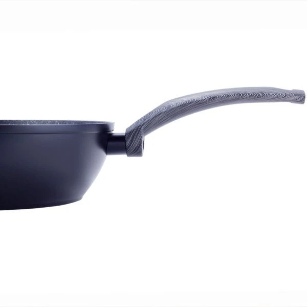 Сотейник 26см алюминий АП мрамор Black marble арт.4135 (6)