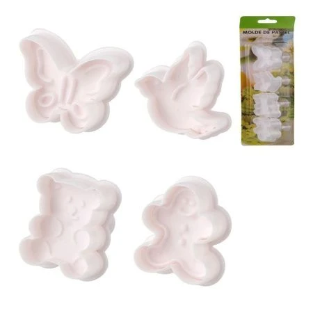 Формочки для печенья набор 4шт 27,5*9*5см пластик 3377 (120)