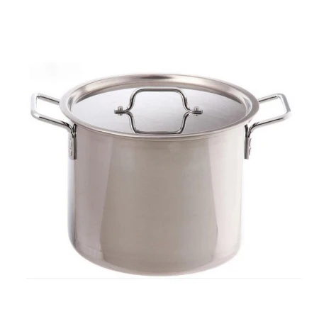 Котел 40л нерж.сталь ОБЩЕПИТ высокий 45*35 свар.корп для всех плит кроме индукции КТ-ОБ-40В (1)