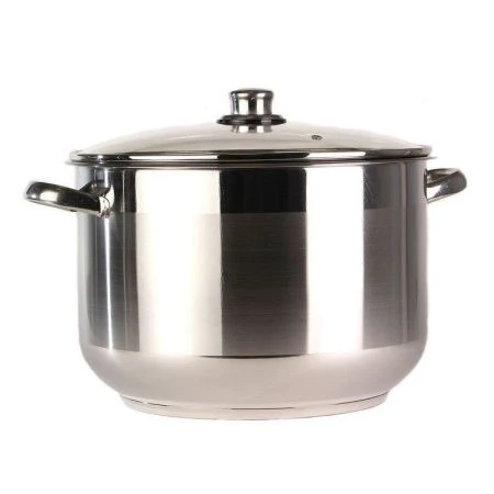 Кастрюля 17л 32*22см нерж.сталь Perfect стекл.крышка 1103.058/4ТТСКК1732001 (2)