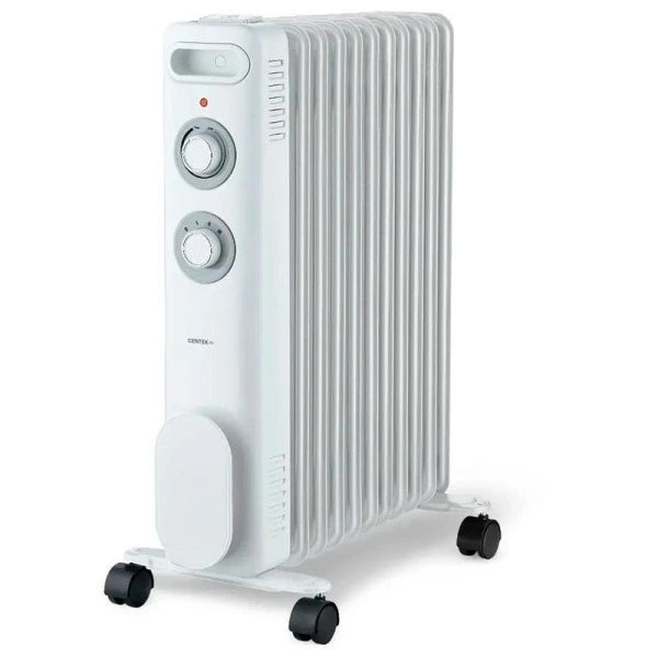 Обогреватель масляный Centek CT-6230-11 белый 2500Вт, 11 секций, пл.обогрева 30м.кв, 3 режима