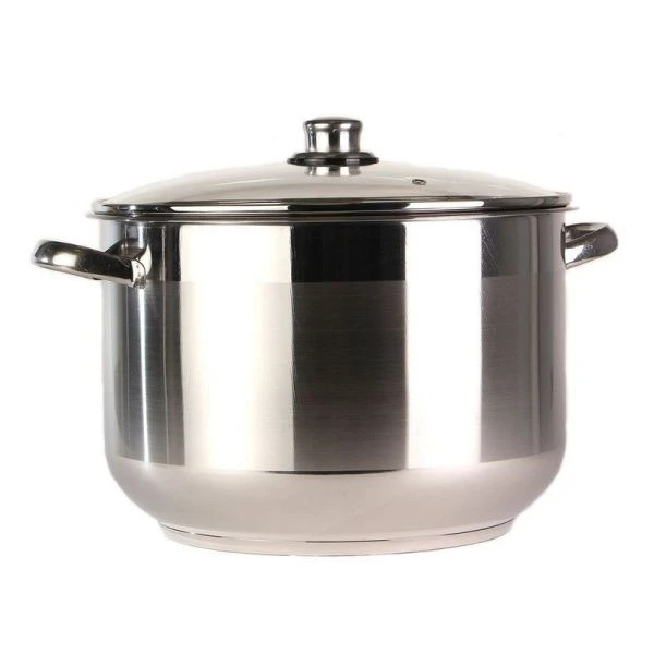 Кастрюля 17л 32*22см нерж.сталь Perfect стекл.крышка 1103.058/4ТТСКК1732001 (2)