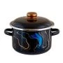 Кастрюля 5,5л эмаль Mirage цилиндрическая ТМ Appetite 1RD221М (4)