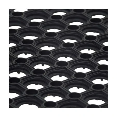 Коврик придверный ячеистый 50*80*2,2см резина грязесборный (5)