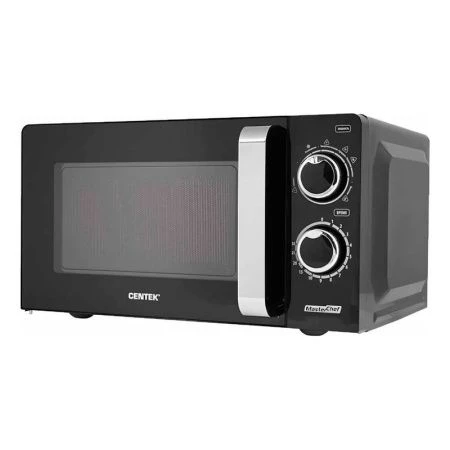 Печь микроволновая Centek CT-1575 черная 700Вт, мех.управление, таймер 30мин, 20л (1)