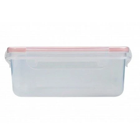 Контейнер пищевой 750мл 163*118*64мм пластик ЭКСТРА ЛОК Bright S розовый герметичный (20)