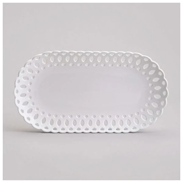 Блюдо 30*16*3см фарфор Style овальное (16)