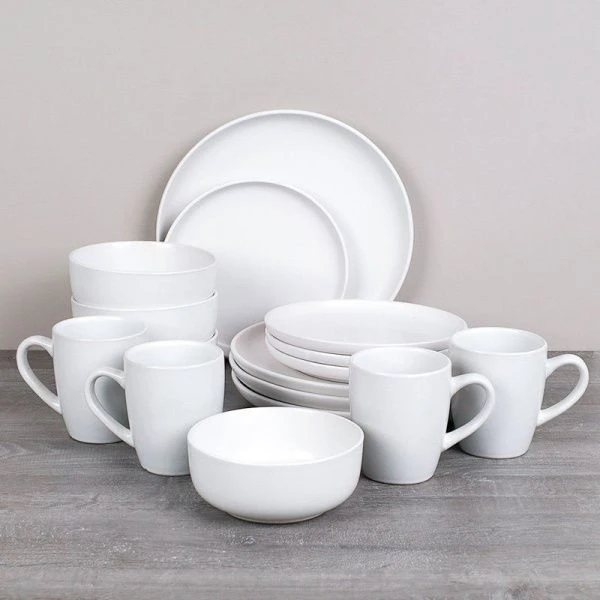 Столовый набор 16пр керамика белый 16/3600 (2)