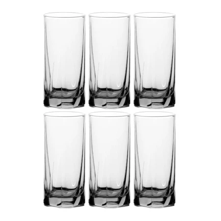 Стаканы набор 6шт 390мл стекло ЛУНА высокие (8)