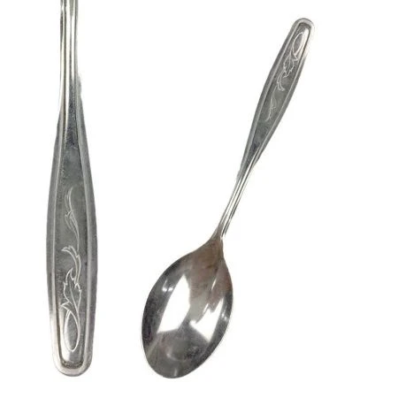 Ложка чайная нерж.сталь 18/0 СИЛУЭТ б/н, н03м32 М3 (312)