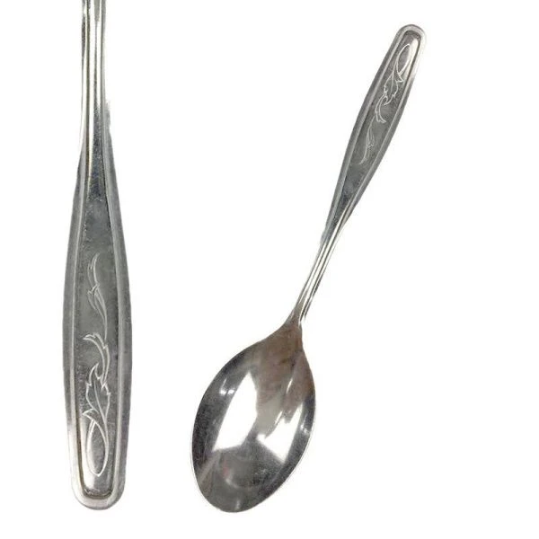 Ложка чайная нерж.сталь 18/0 СИЛУЭТ б/н, н03м32 М3 (312)