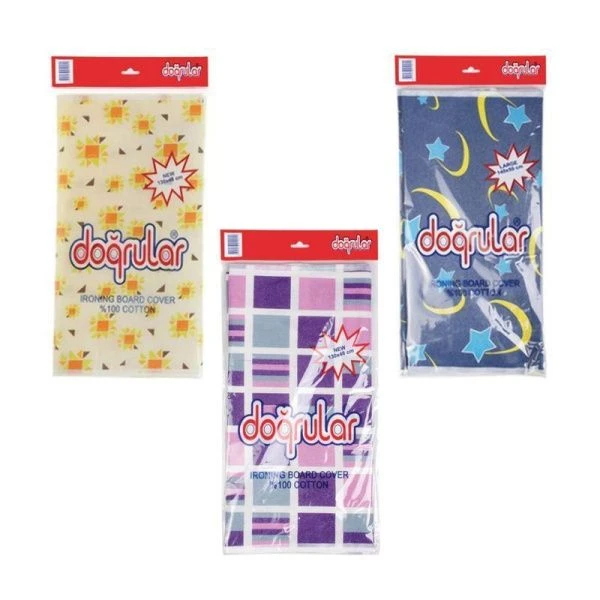 Чехол для гладильной доски 130*46см полиэстер антипригарный Dogrular Турция (100)