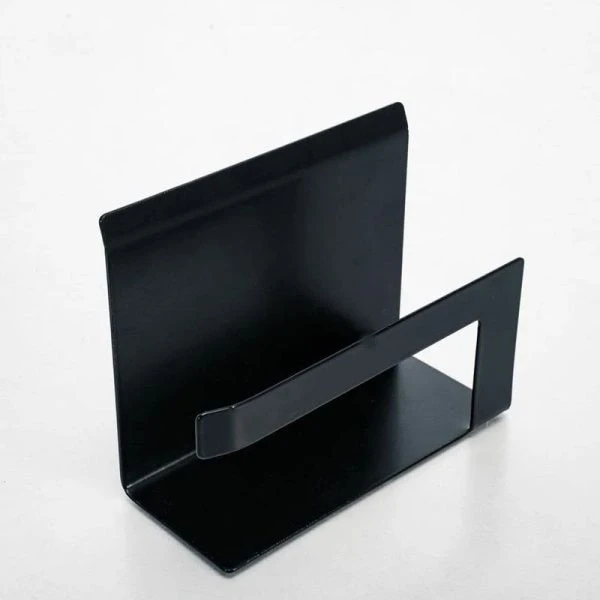 Держатель для туалетной бумаги металл черный 805-001B