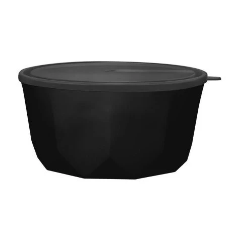 Салатник 1,7л пластик BLACK с крышкой (18)