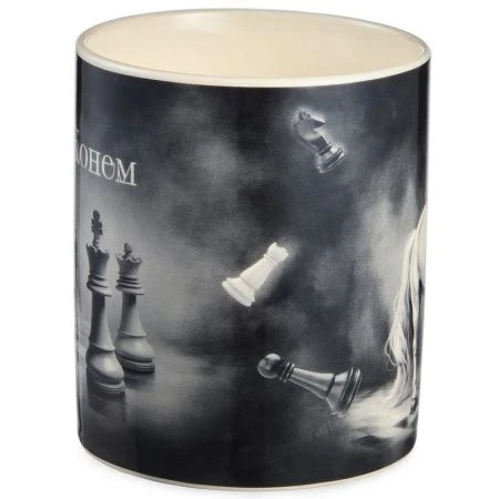 Кружка 435мл фарфор ХОД КОНЁМ (24)