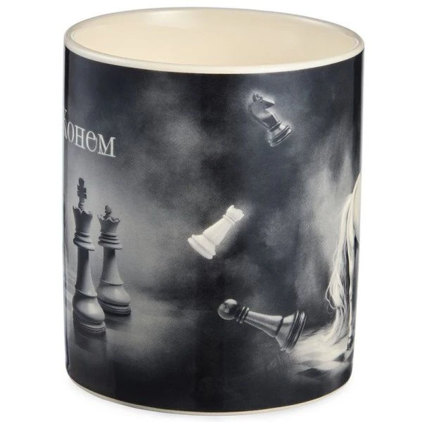 Кружка 435мл фарфор ХОД КОНЁМ (24)