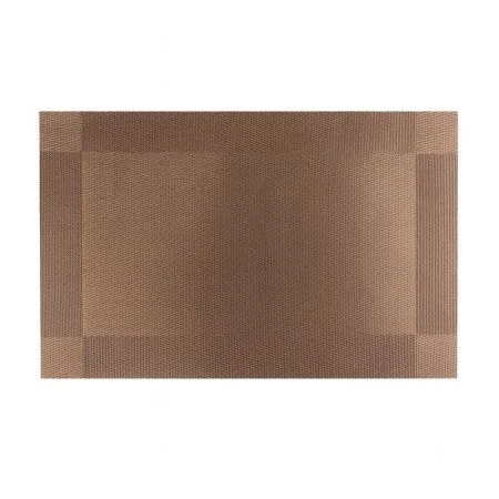 Салфетка сервировочная 30*45см ПВХ светло-коричневая JC-678скор (240)