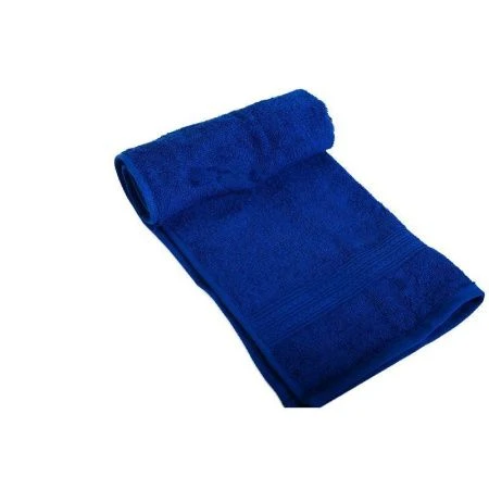 яяяПолотенце 40*70 махровое синее