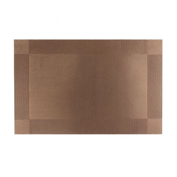 Салфетка сервировочная 30*45см ПВХ светло-коричневая JC-678скор (240)