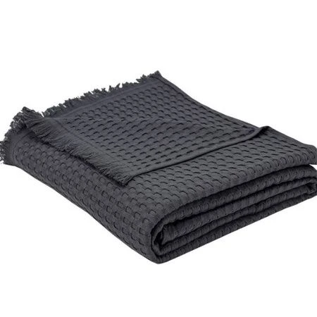 Простыня вафельная 150*200см серая