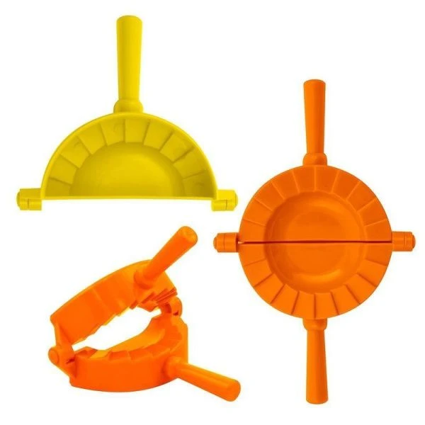 Форма для лепки вареников 7,5см пластик 2 цвета VL80-219 (12)