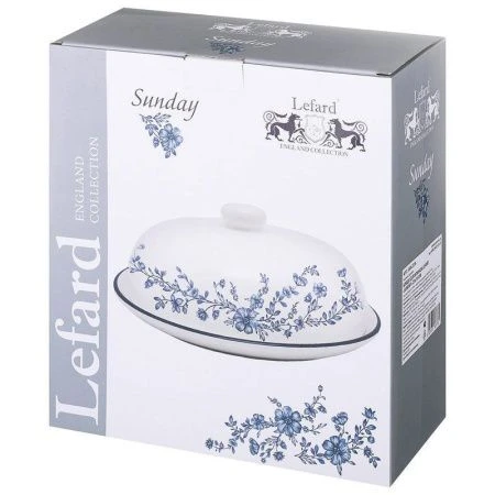 Блюдо для блинов 23*10см керамика Sunday (12)