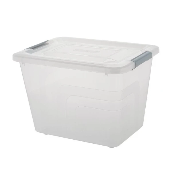 Ящик для хранения 18л 38,1*29*27,3см пластик Bergen натуральный (10)
