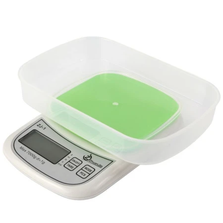 Весы кухонные электронные с чашей металл/пластик  ZJ-1 (60)