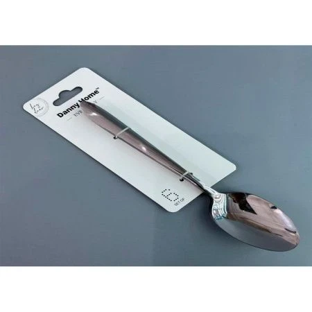 Ложки столовые набор 6шт 20,3см*2,1мм 45г нерж.сталь Basic Steel DZ102-2/JC-18311 (25/100)